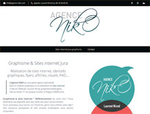 Tablet Screenshot of agence-niko.com